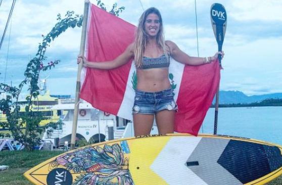 Surfista Brissa Málaga ganó medalla de bronce en el Mundial ISA