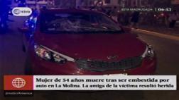 La Molina: mujer de 54 años murió arrollada en Flora Tristán