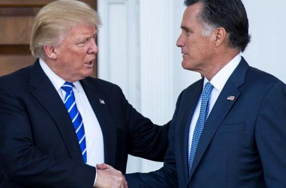 Trump y Romney dejan atrás su rivalidad en esperada reunión