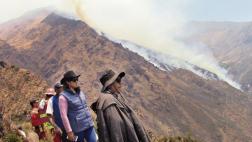 Incendios forestales: 11 activos y 3 áreas protegidas afectadas