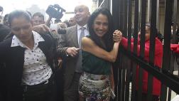 Nadine Heredia pide cumplir reglas de conducta en el extranjero