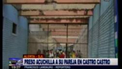 SJL: preso hirió a su esposa en el día de visita