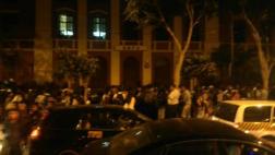 Estudiantes toman local de la Universidad Federico Villarreal