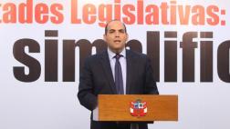 Zavala niega que extradición de Burga sea cortina de humo