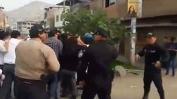 Huelga del PJ: policía dispersó a manifestantes a disparos