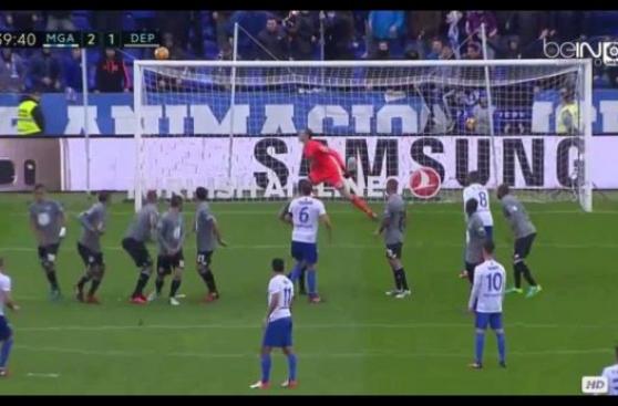 ¿Es este el gol de tiro libre más preciso de la historia?