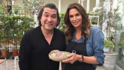 Cindy Crawford comió cebiche junto al chef Gastón Acurio