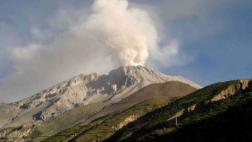 Arequipa: Se registró nueva explosión del volcán Sabancaya