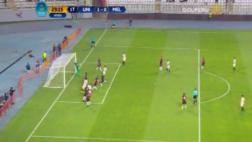 Iba a ser inolvidable: Guastavino casi marca gol olímpico