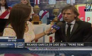 Ricardo Gareca en CADE: ¿Qué dijo el entrenador de Perú?