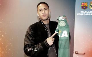 Neymar rindió homenaje a Chapecoense con esta fotografía