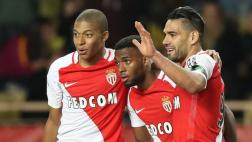 Radamel Falcao anotó doblete con Mónaco en cinco minutos