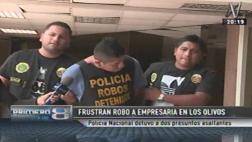 Los Olivos: Policía frustró asalto a empresaria de transporte