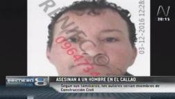 Callao: sicarios matan de 7 balazos a vendedor de caramelos
