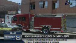Callao: sujeto murió electrocutado cuando realizaba limpieza