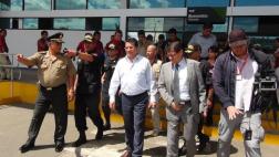 Crimen de fiscal: viceministro del Interior llegó a Moyobamba