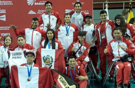 Perú logró 9 medallas en Panamericano de Parabádminton 2016