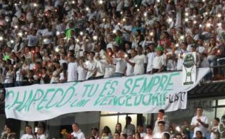Atlético celebró el título de Chapecoense en Copa Sudamericana