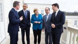 La foto que representa el extremo cambio de la política mundial