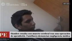 Ingresó por una apendicitis y ahora tiene muerte cerebral