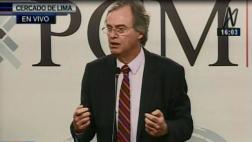 Basombrío: No podemos resguardar a todos los jueces y fiscales