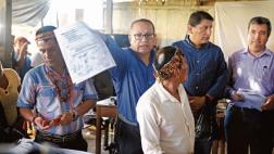 Saramurillo: diálogo con nativos se paralizó