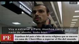 Líder de secta “del fin del mundo” fue expulsado del país