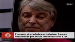 SJM: ciudadano francés sobrevivió a ataque de sicarios