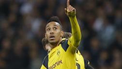 Aubameyang dedicó emotivo mensaje a su abuelo tras gol al Real