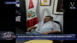 Ica: alcalde fue intervenido tras recibir presunta coima