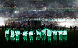 Chapecoense: el impresionante homenaje en campo de la final