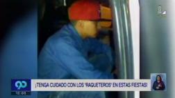 San Isidro: Cayeron 'raqueteros' tras asaltar en Camino Real