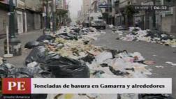 La Victoria llena de basura por no pagar a empresa de limpieza