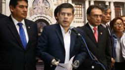 Fuerza Popular oficializó moción de censura contra Saavedra