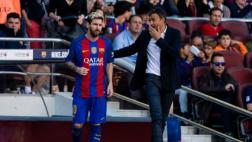 Luis Enrique: "No me atrevo a decir que Messi renovará"