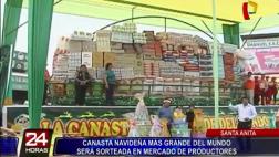 Santa Anita: Sortearán canasta navideña valorizada en S/50 mil