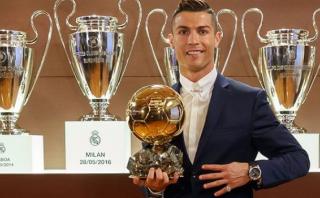 Balón de Oro 2016: Cristiano Ronaldo ganó su cuarto trofeo