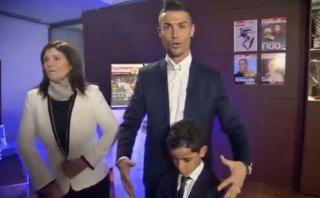 Cristiano Ronaldo repitió su grito al ganar Balón de Oro 2016