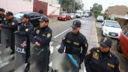 Solo cinco distritos de Lima cuentan con suficientes policías