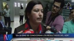 Chiclayo: fiscalía estima que resultados de ADN tardarán un mes