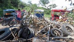 Desbloquean parcialmente carretera Fernando Belaunde Terry