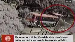Así fue choque que dejó un muerto y a Alberto Beingolea herido