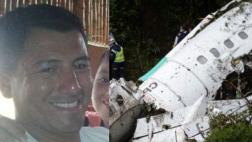 Chapecoense: Bombero peruano es condecorado por su labor