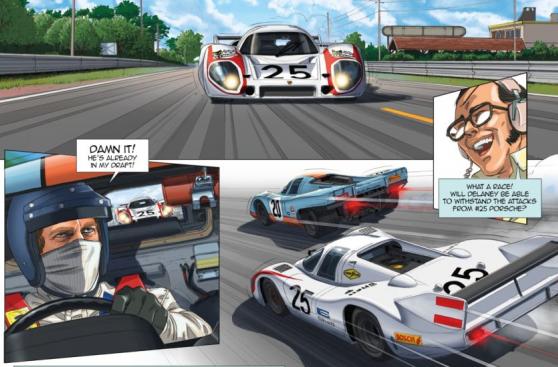 Le Mans: La película de Steve McQueen, del cine al cómic