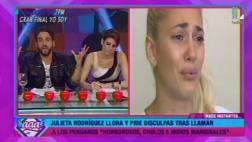 Rodrigo González: “No le vi las lágrimas a Julieta Rodríguez"