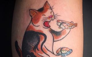 Gatos y tatuajes, una potente combinación en Instagram