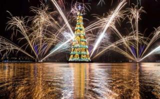 ¿Por qué este gigantesco árbol de Navidad divide a un país?