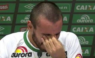 Chapecoense: estremecedor llanto de Alan Ruschel en Arena Condá