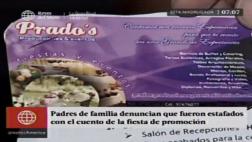 SJL: promotora de eventos estafó a promoción de colegio