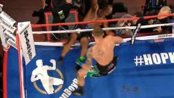 Boxeo: Bernard Hopkins perdió tras aparatosa caída del ring